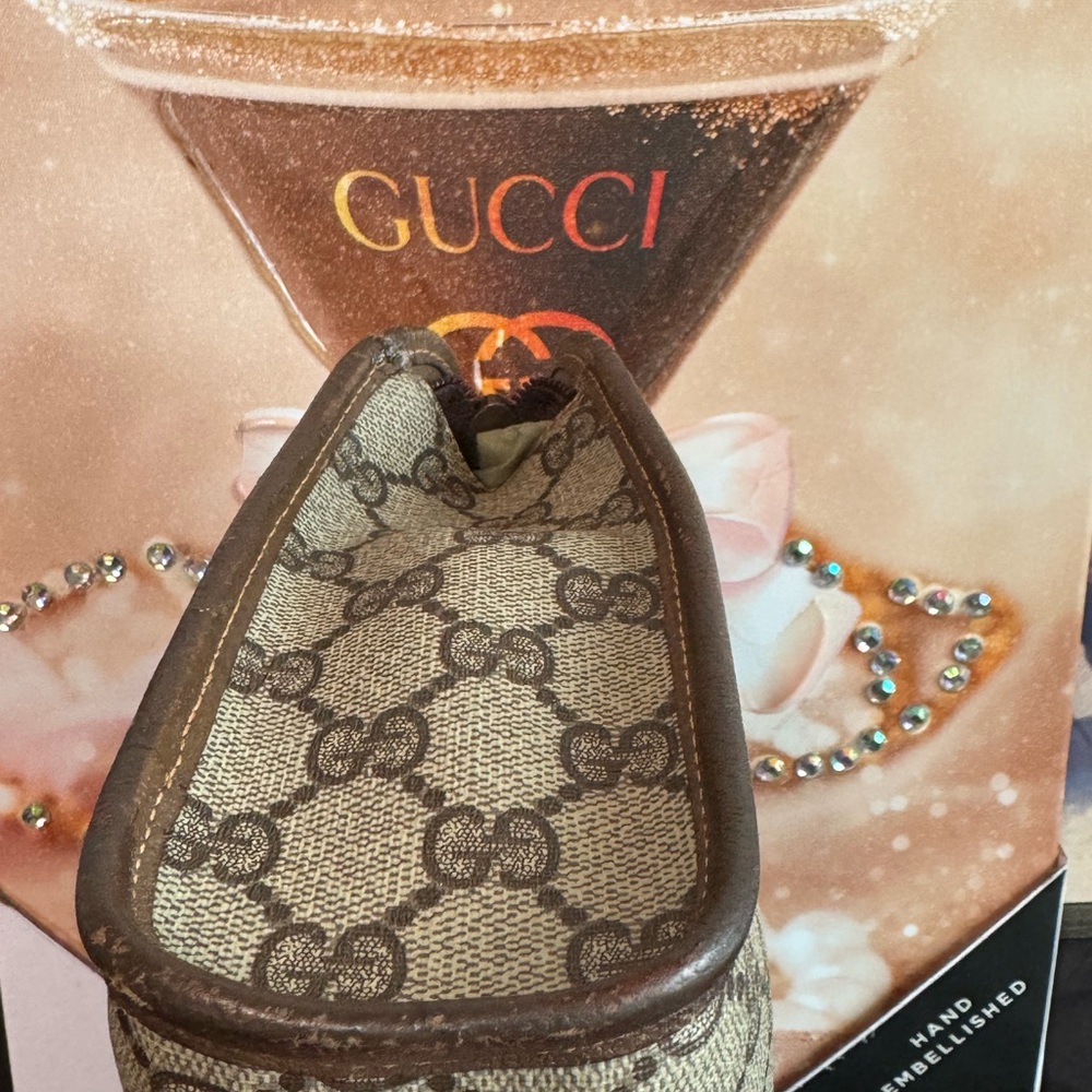 Gucci Anniversary Collection Coated Canvas GG Clutch - Made in Italy - Picture 5 of 14